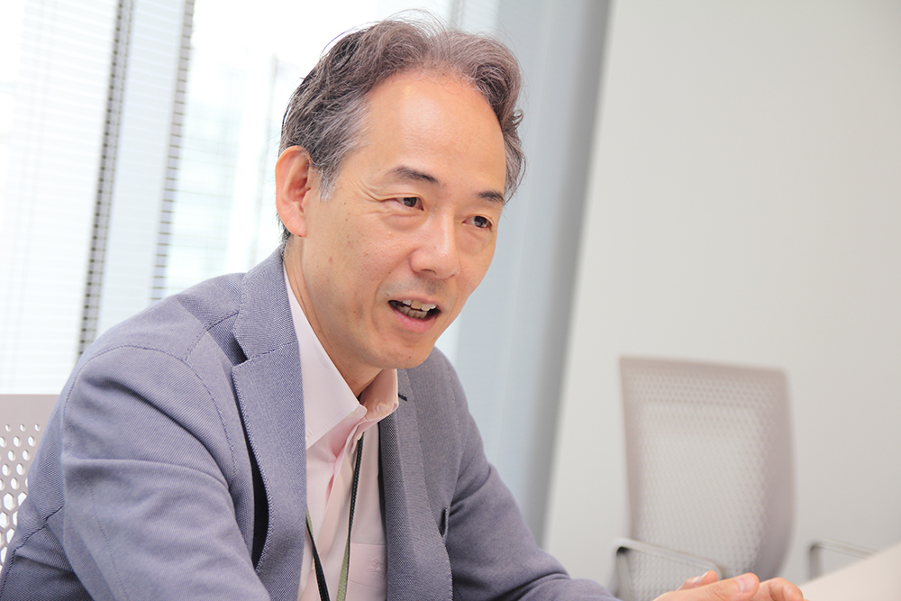 電通アイソバー株式会社 代表取締役社長(CEO)の得丸英俊氏
