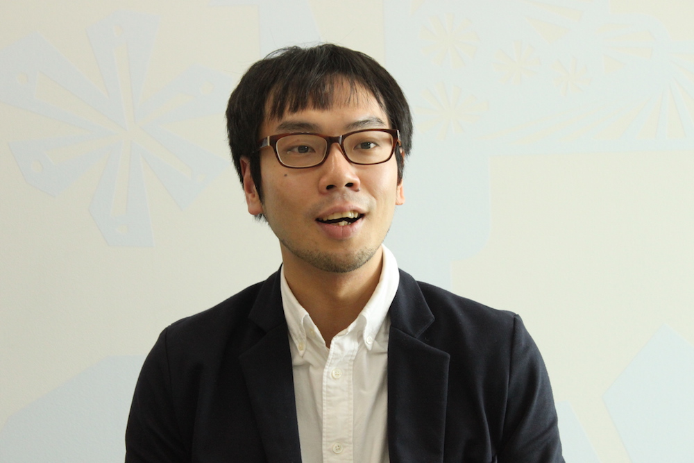 サイボウズ式編集長・藤村能光さん。前職は、ウェブメディアの記者でした。